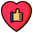 external heart-love-color-line-others-cattaleeya-thongsriphong icon