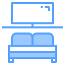 external hotel-hotel-service-blue-others-cattaleeya-thongsriphong icon