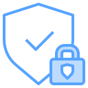 external lock-security-blue-others-cattaleeya-thongsriphong icon