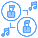 external mixer-music-and-sound-blue-others-cattaleeya-thongsriphong-3 icon