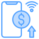 external money-business-concept-blue-others-cattaleeya-thongsriphong icon