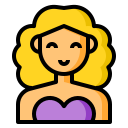 external user-female-avatar-color-line-others-cattaleeya-thongsriphong-5 icon