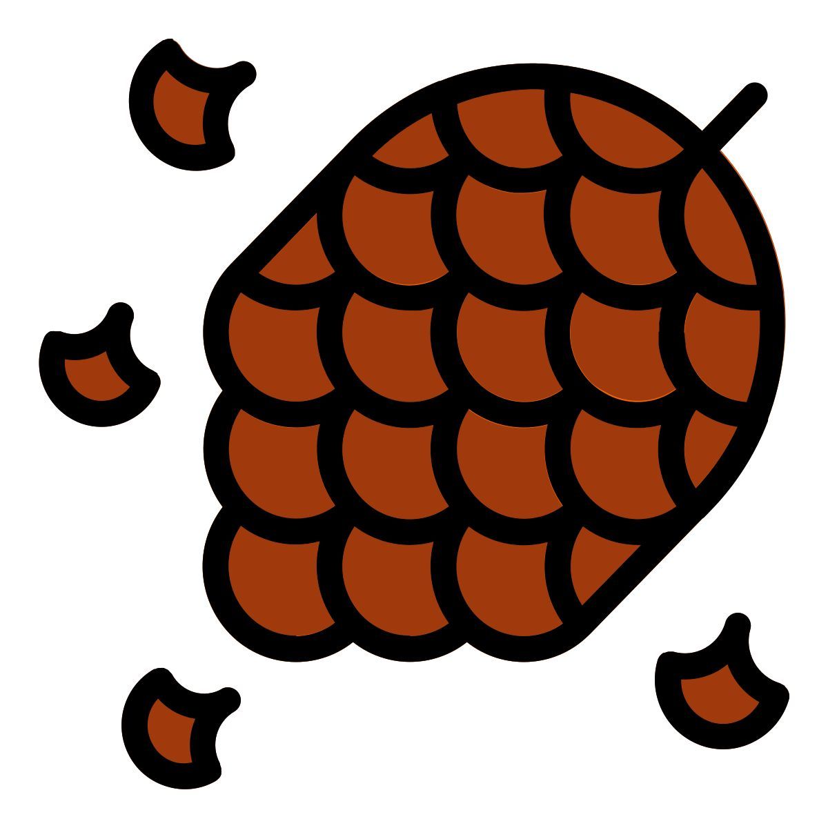 pine cone icon