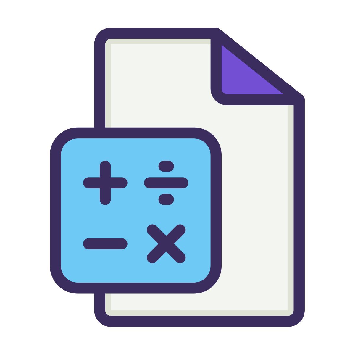 financial report icon