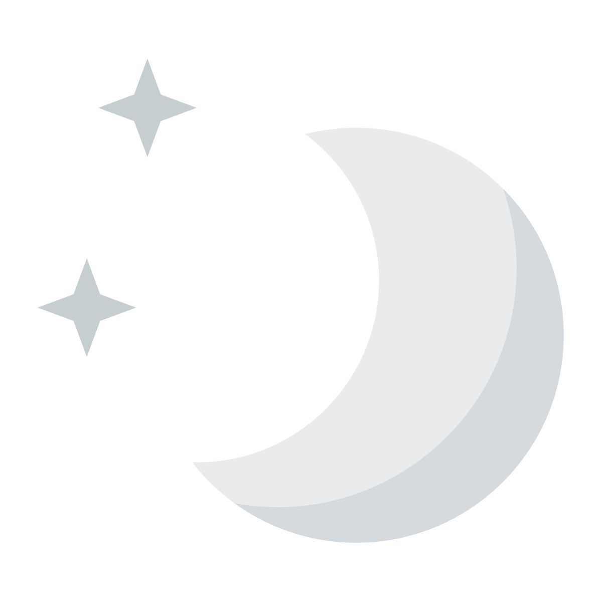 夜晚晴间多云 icon