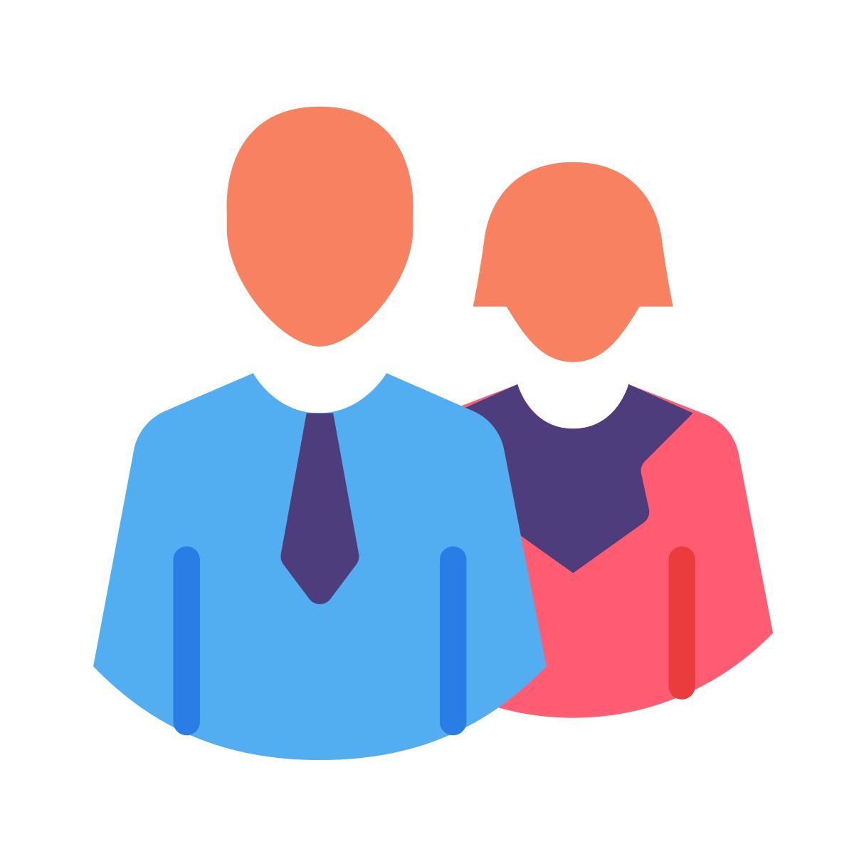 benutzergruppe mann frau icon