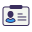 external card-organization-filled-line-others-ghozy-muhtarom icon