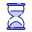 external hourglass-management-dashed-line-others-ghozy-muhtarom icon