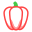 external paprika-fruits-and-vegetable-outline-others-ghozy-muhtarom icon