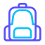 external backpack-school-duotone-others-ghozy-muhtarom icon