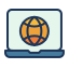 external browsing-seo-web-filled-line-others-ghozy-muhtarom icon