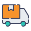 external delivery-commerce-flat-dashed-others-ghozy-muhtarom icon