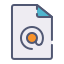 external document-seo-web-flat-dashed-others-ghozy-muhtarom icon