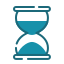 external hourglass-management-solid-line-others-ghozy-muhtarom icon