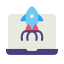 external laptop-business-flat-others-ghozy-muhtarom icon
