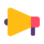 external megaphone-management-flat-others-ghozy-muhtarom icon