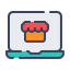 external online-commerce-flat-dashed-others-ghozy-muhtarom icon