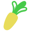 external radish-fruits-and-vegetable-outline-others-ghozy-muhtarom icon