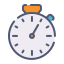 external timer-seo-web-flat-dashed-others-ghozy-muhtarom icon