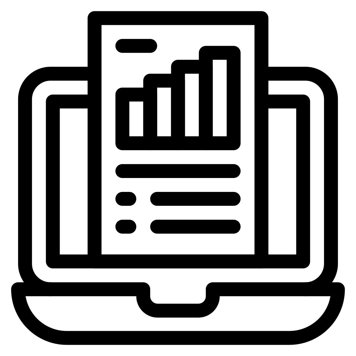 分析 icon