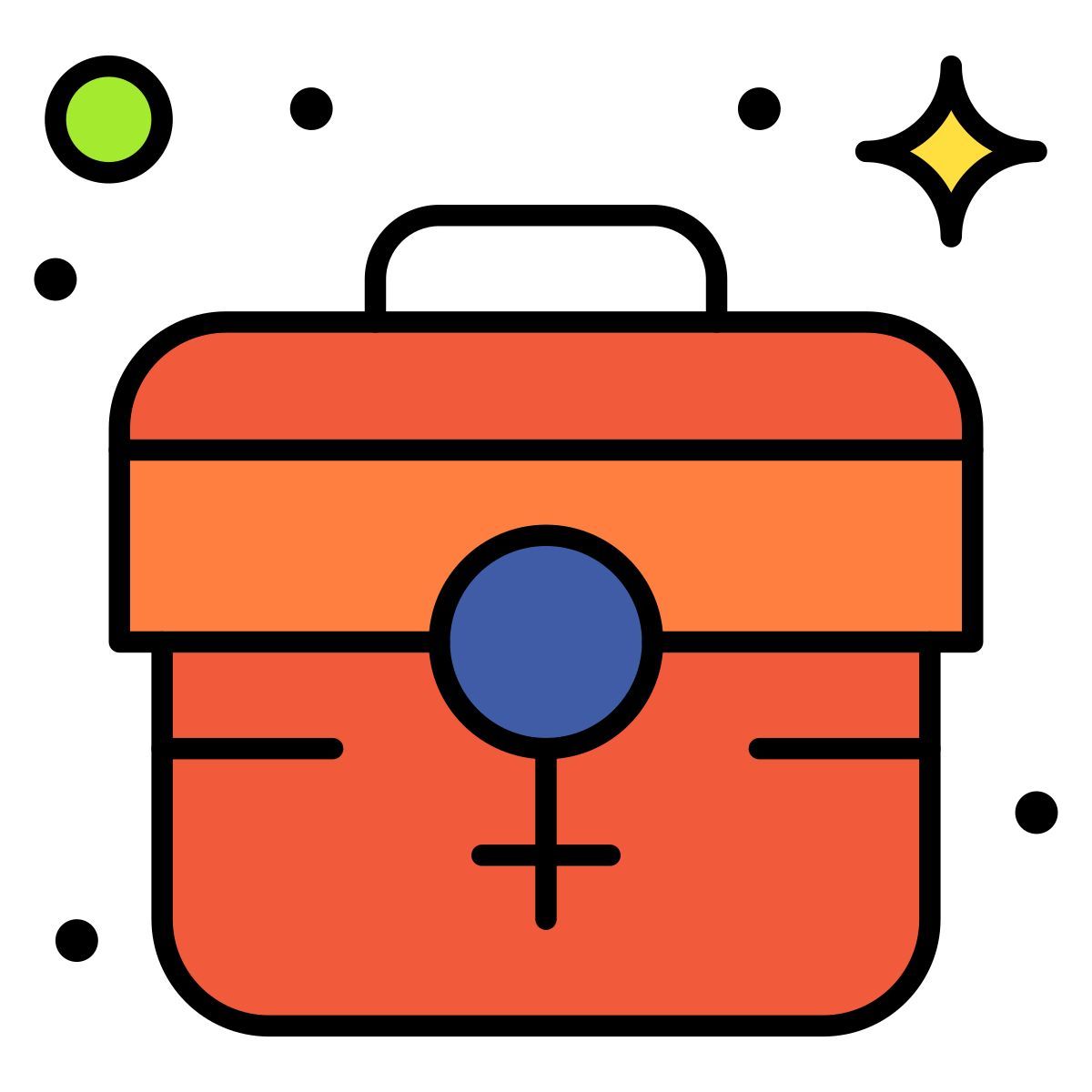 tasche vorderansicht Icon