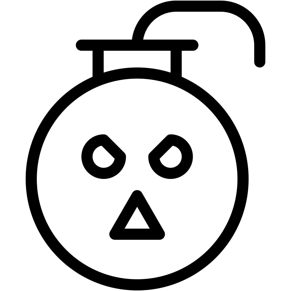 bombe mit timer icon