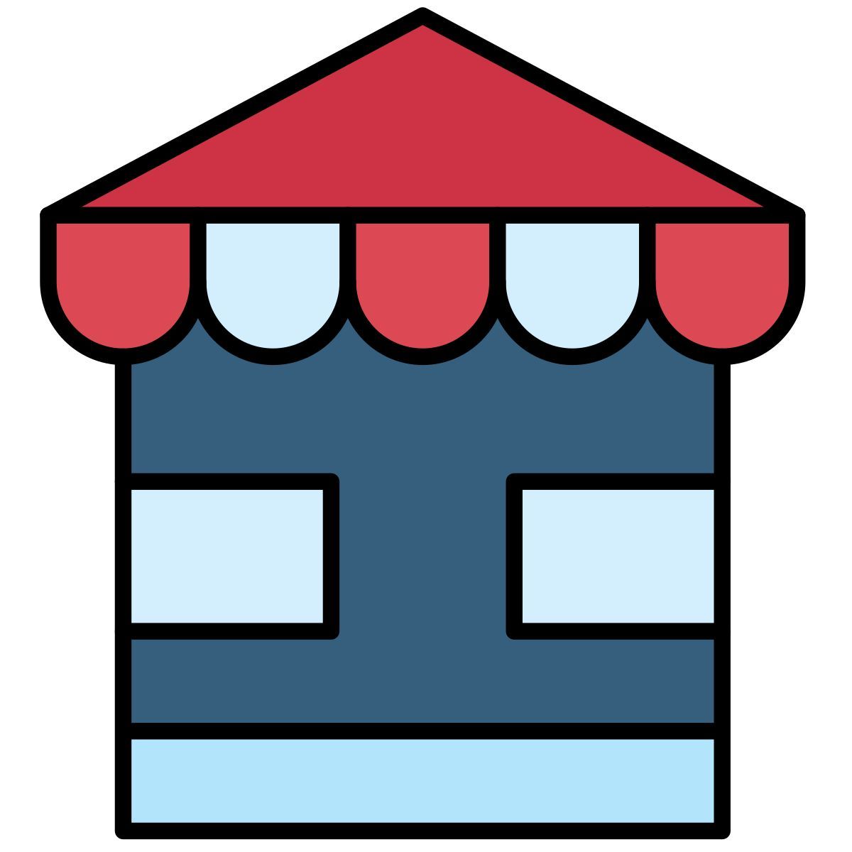 gebäude icon