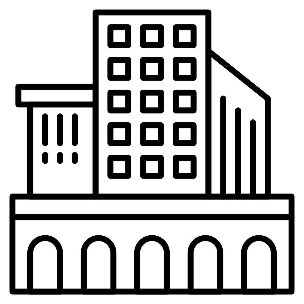 gebäude icon