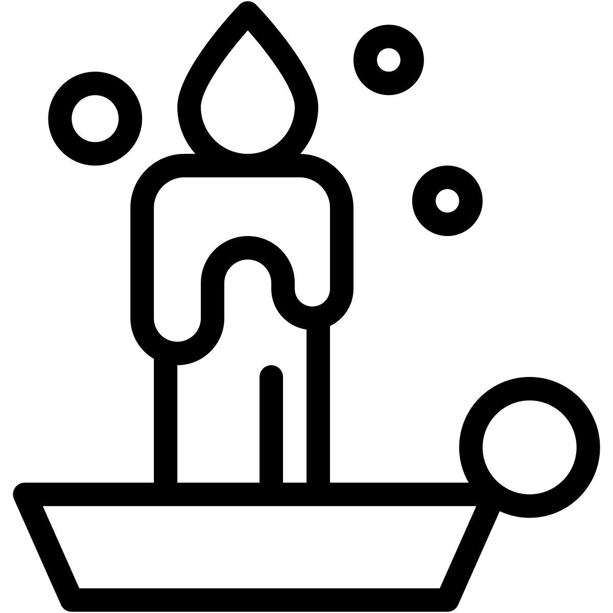 vela de navidad icon