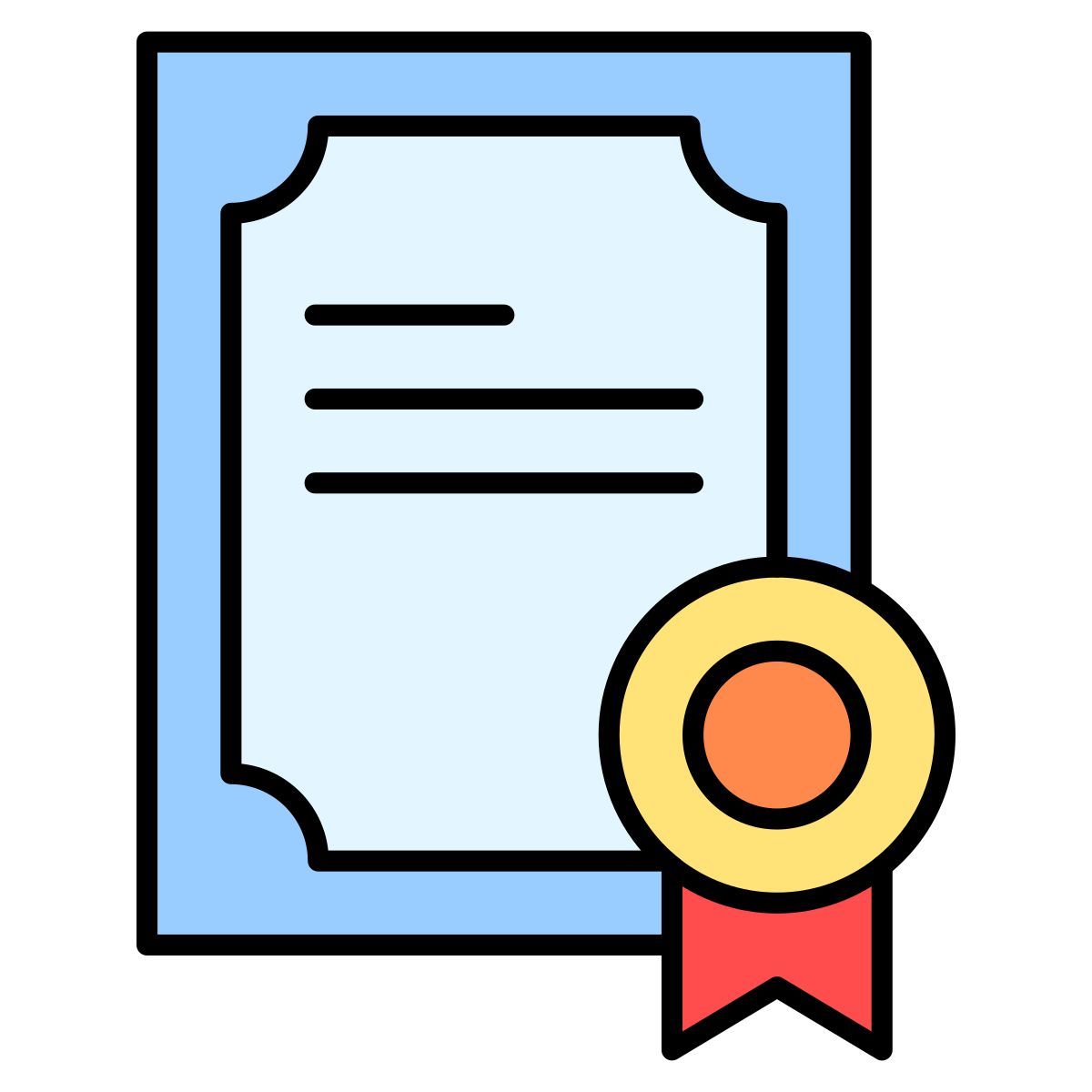 certificate icon