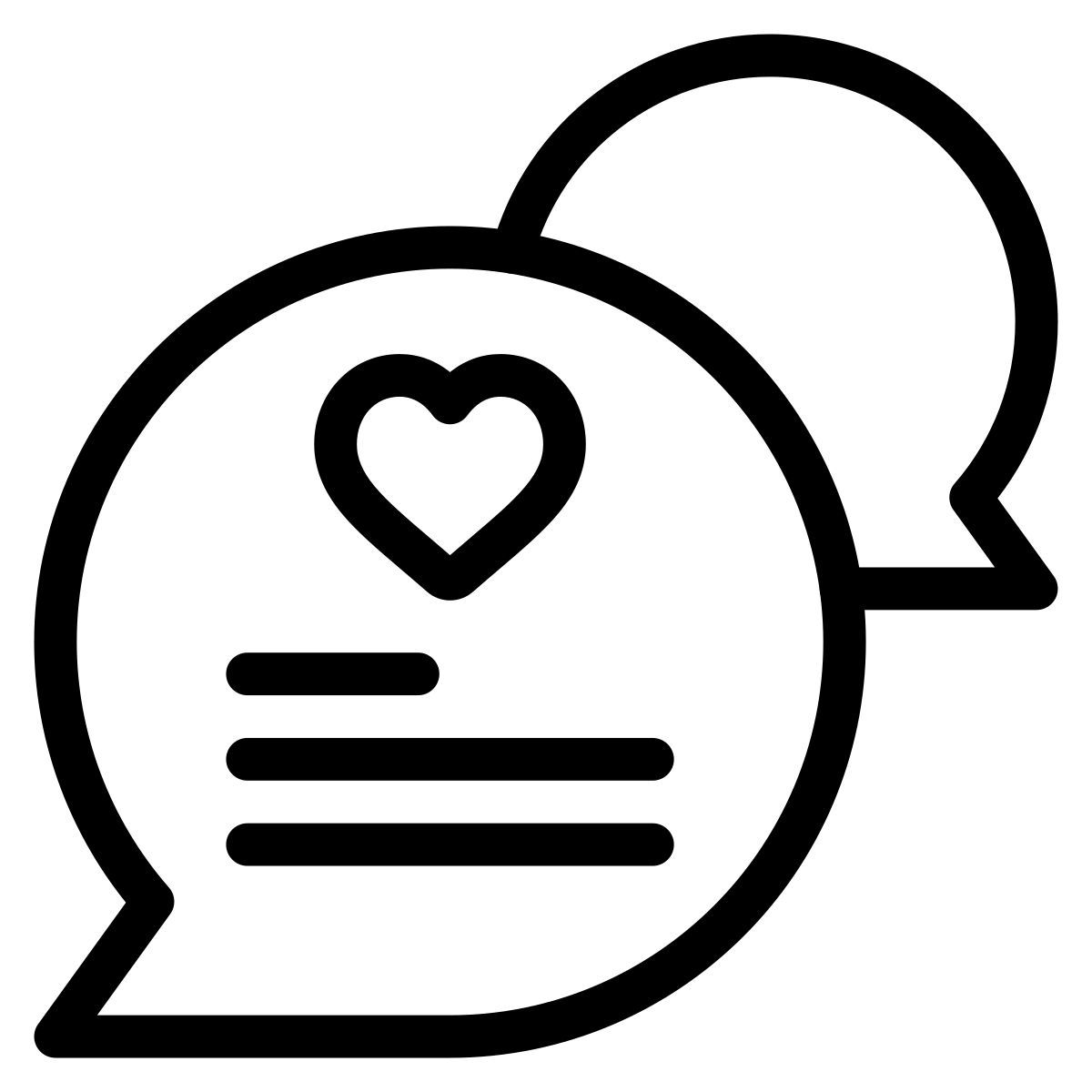 チャット icon