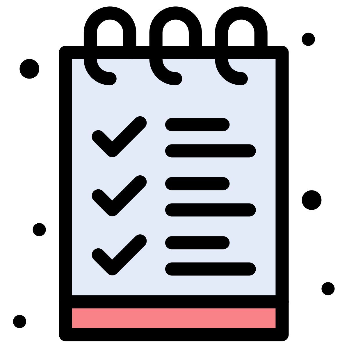 контрольный список icon