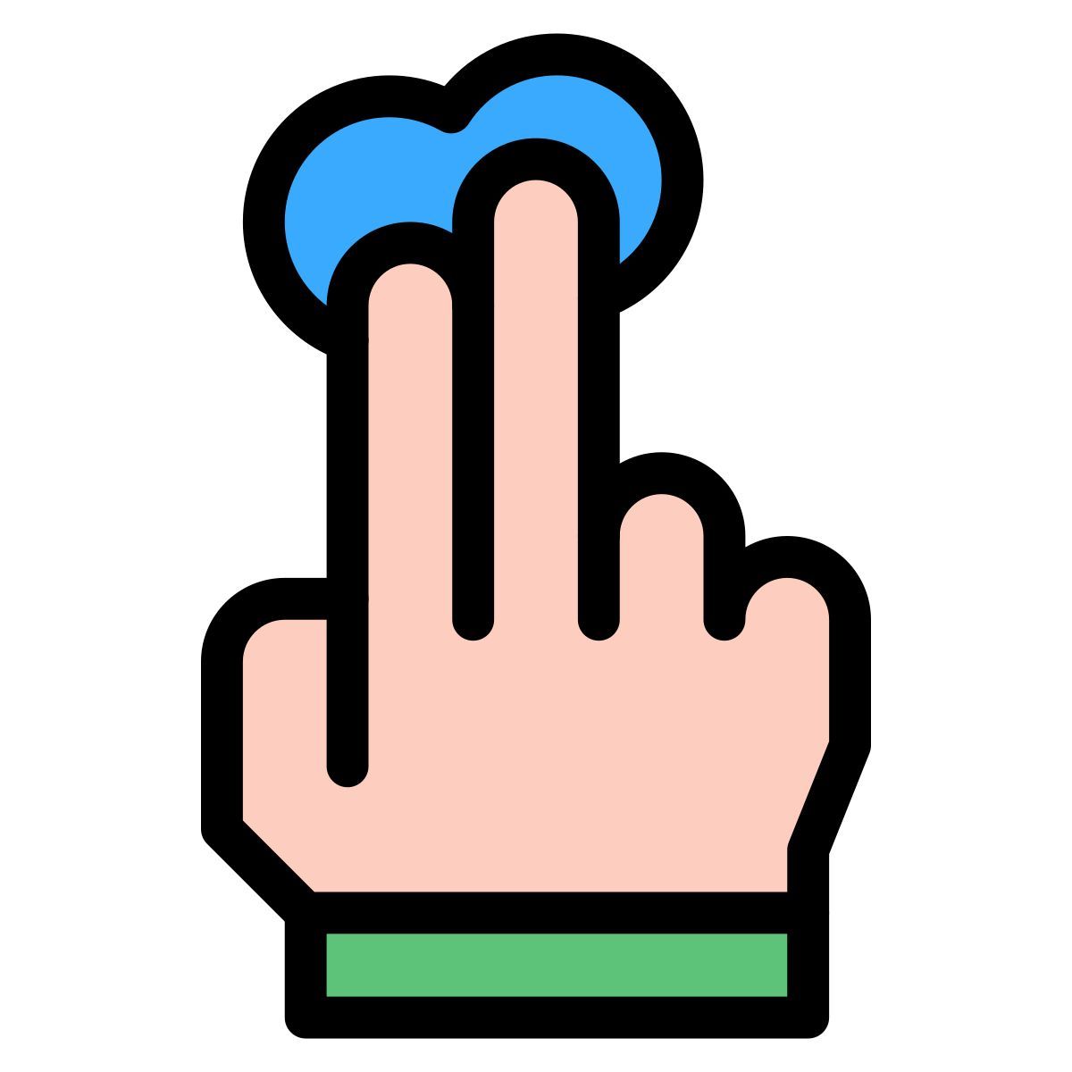 クリック icon
