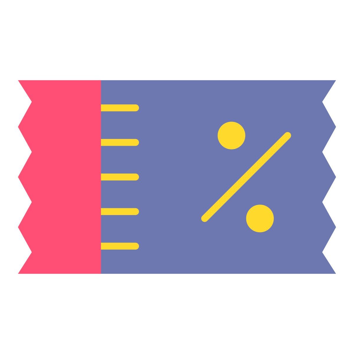taglio del coupon icon