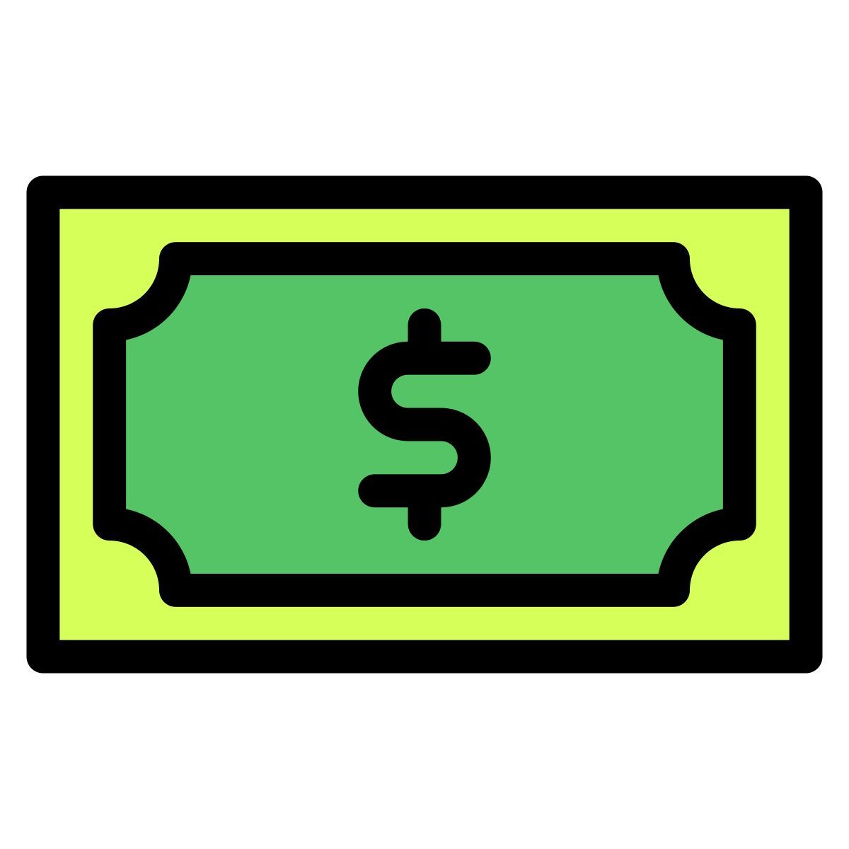 dinheiro dólar icon