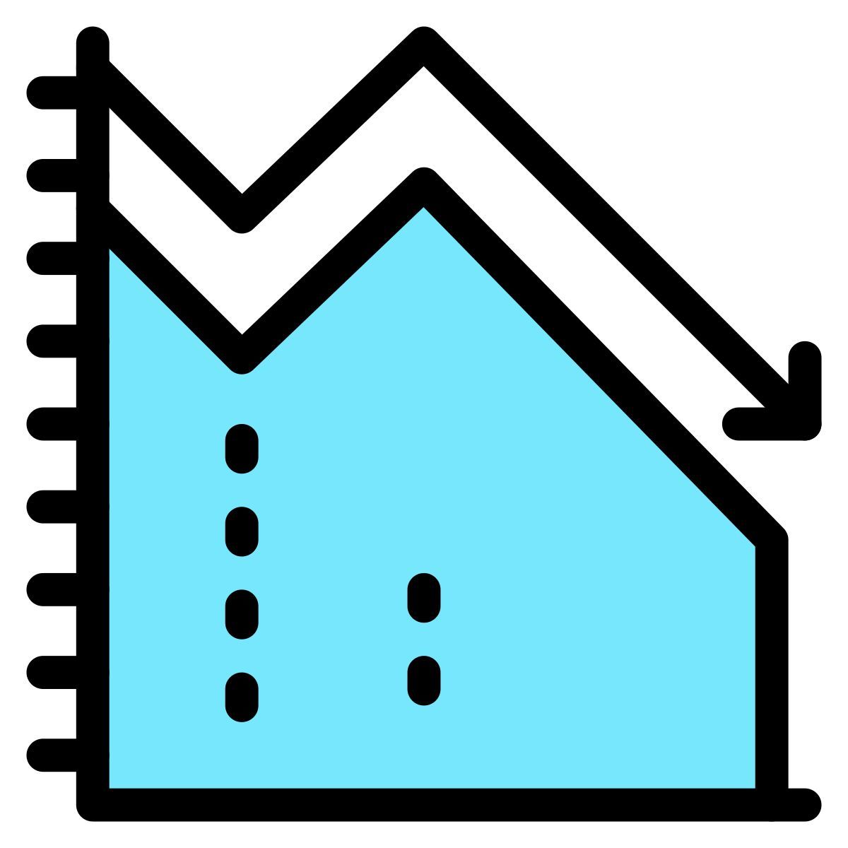 abaixo icon