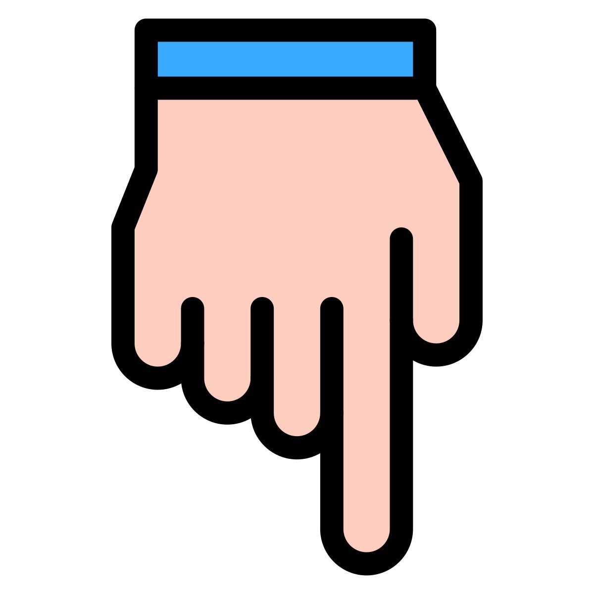 down icon
