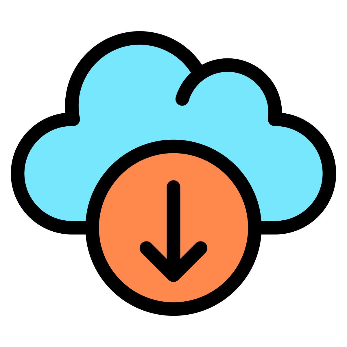 herunterladen icon