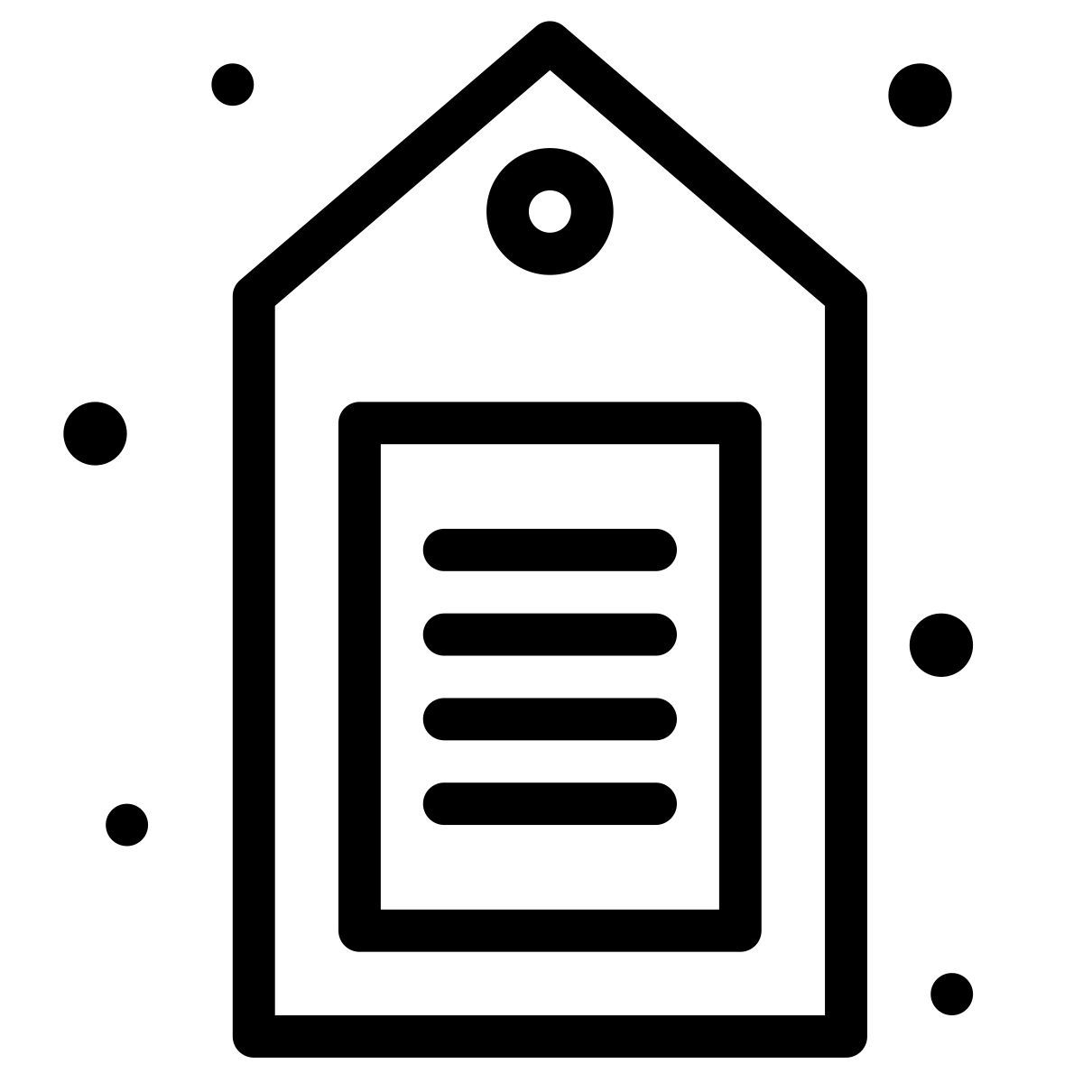 etichetta icon