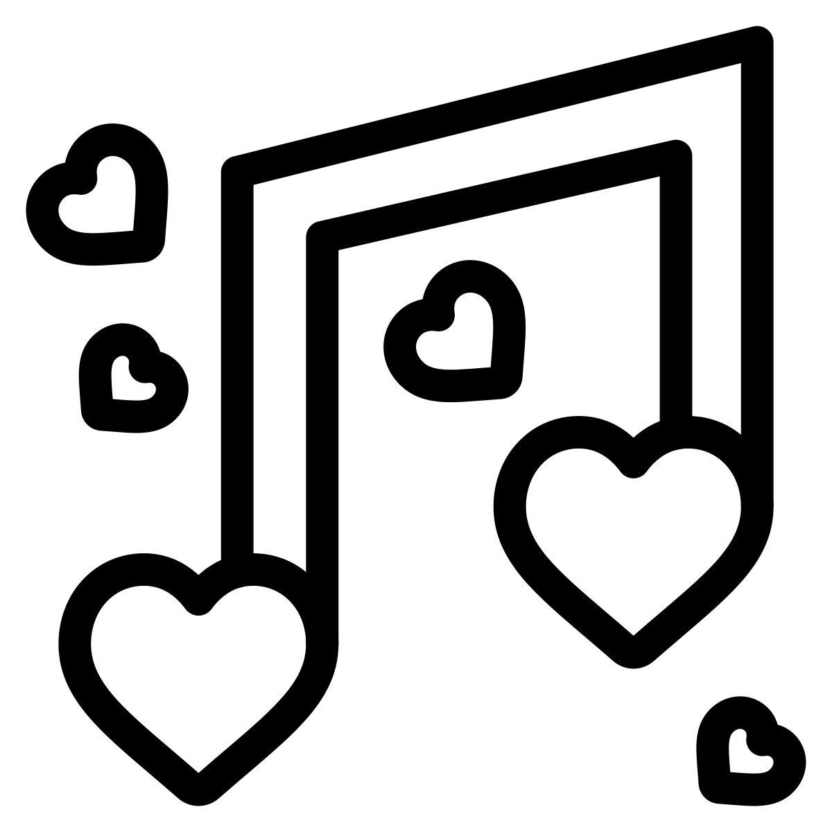 gostei preenchido icon