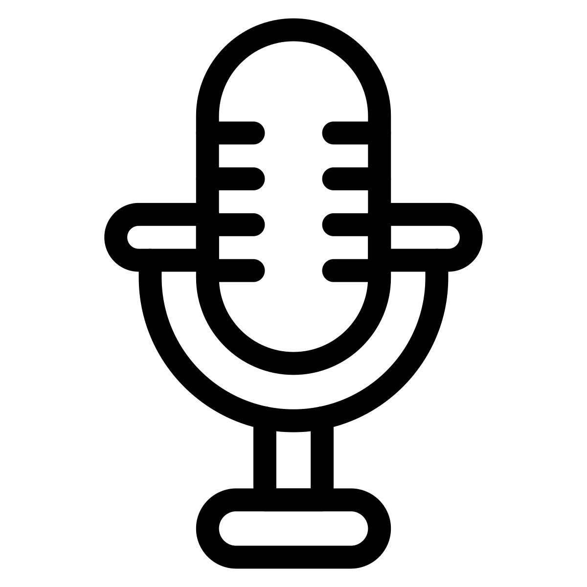 마이크로폰 icon