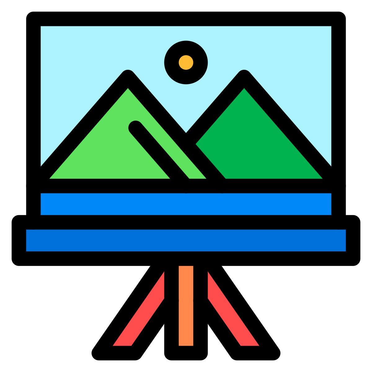 malerei icon