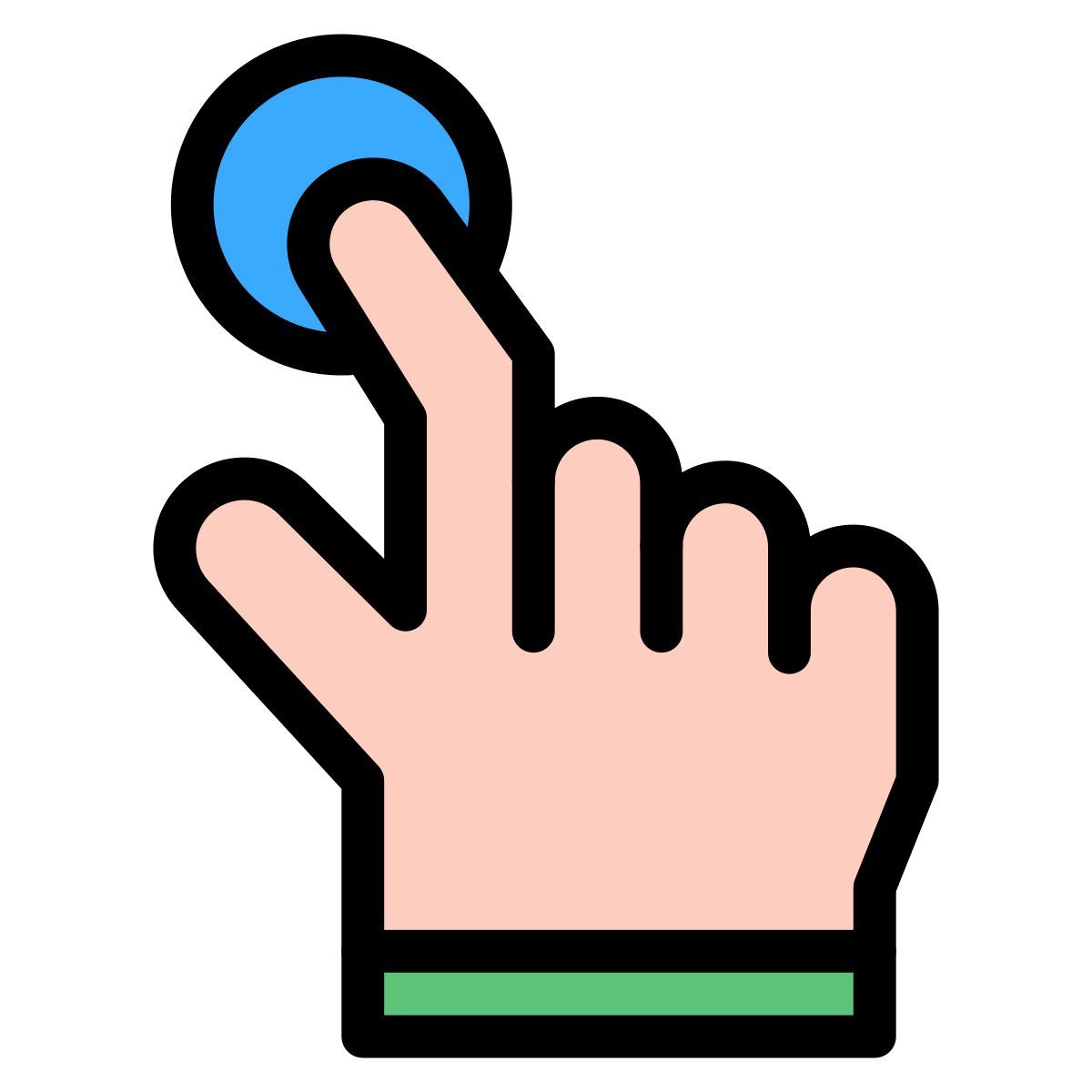press icon