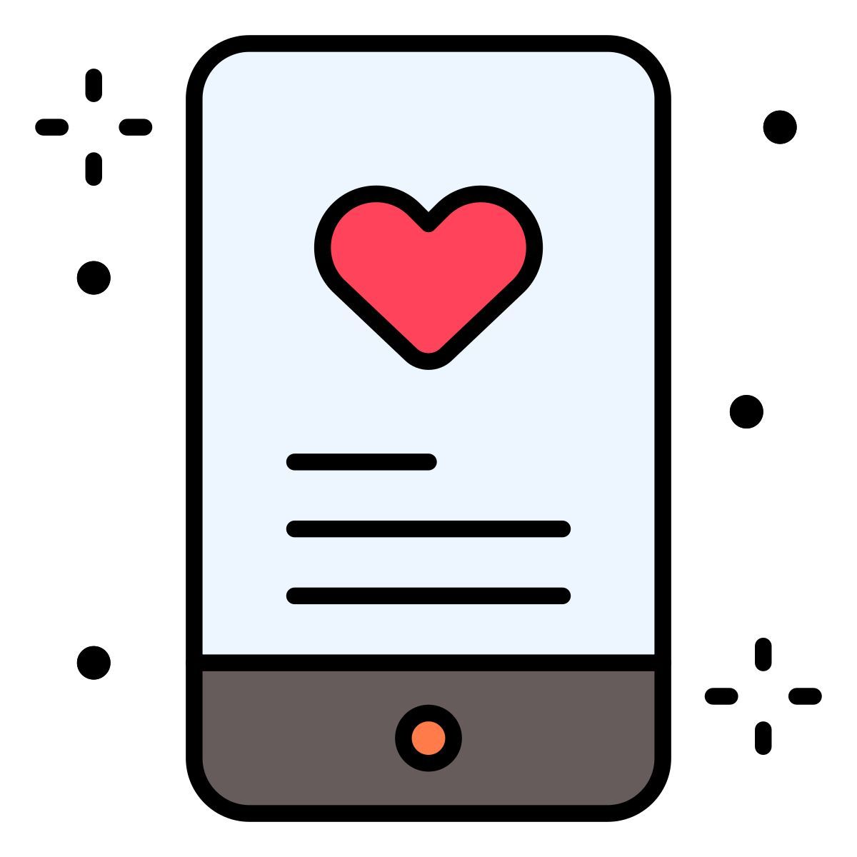 スマートフォン icon