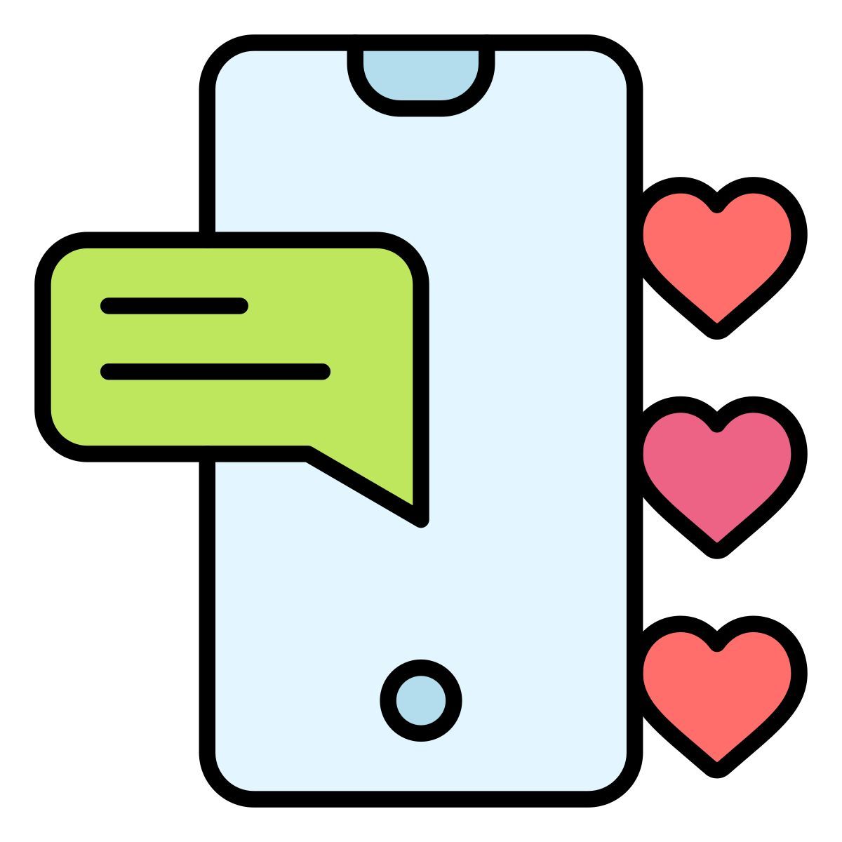 スマートフォン icon