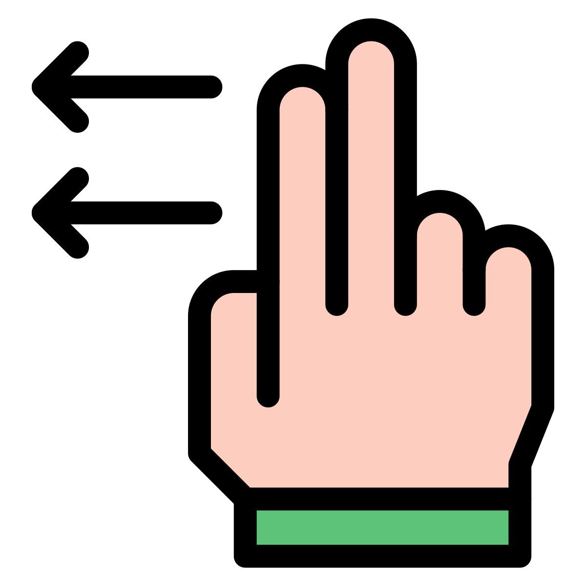 swipe icon