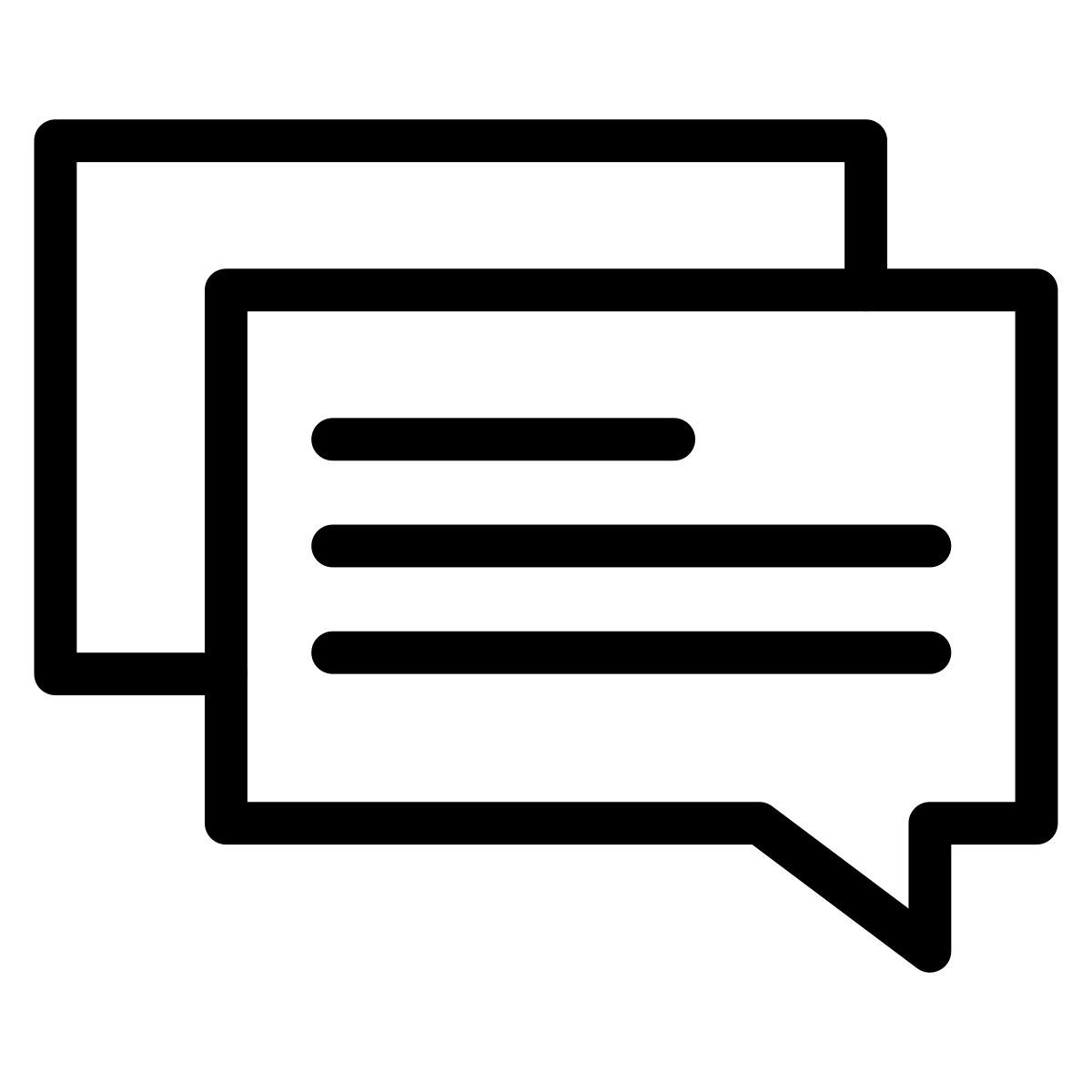 sich unterhalten icon