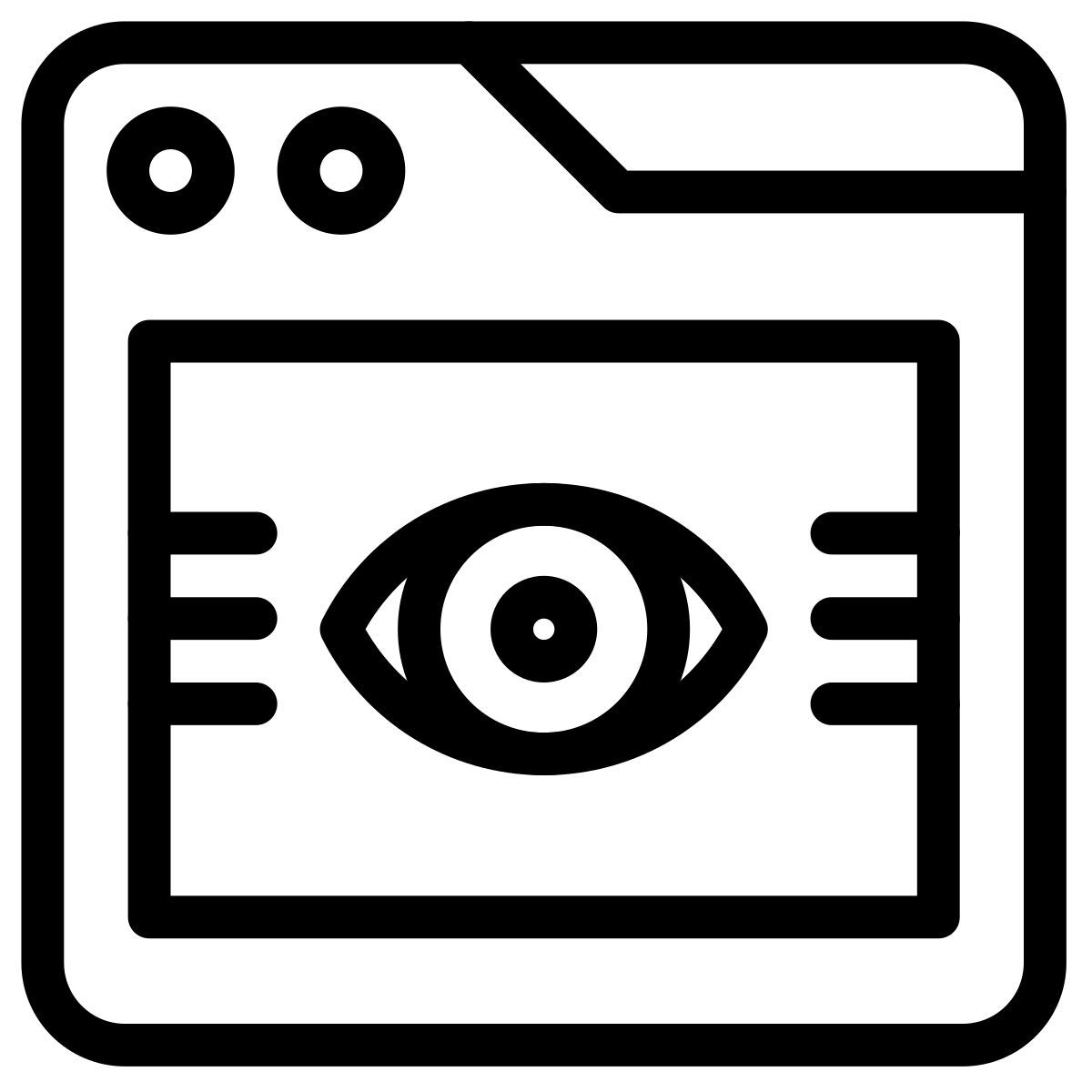가시성 icon