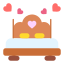 external bed-valentines-day-others-iconmarket icon