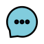 external bubble-chat-others-iconmarket-5 icon